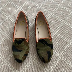 C Wonder Camouflage Calf Hair Flats